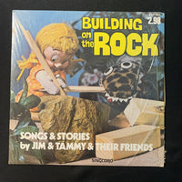 LP Jim and Tammy Faye Bakker 'Building On the Rock' (1975) VG/VG+ Christian kids record