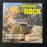 LP Jim and Tammy Faye Bakker 'Building On the Rock' (1975) VG/VG+ Christian kids record