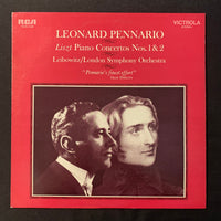 LP Liszt 'Piano Concertos Nos. 1 and 2' (1964) Leonard Pennario, Rene Leibowitz, London Symphony Orchestra vinyl record
