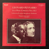 LP Liszt 'Piano Concertos Nos. 1 and 2' (1964) Leonard Pennario, Rene Leibowitz, London Symphony Orchestra vinyl record