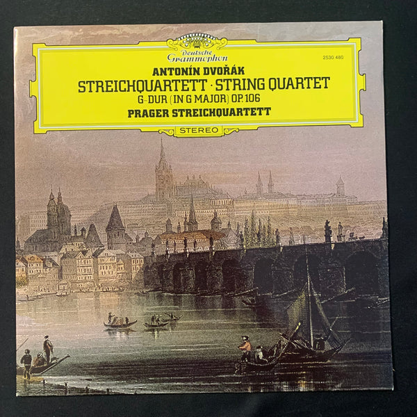 LP Dvorak 'Streichquartett (String Quartet) (1974) Prague Streichquartett VG+/VG+ Deutsch Grammophon vinyl record