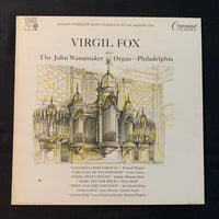 LP Virgil Fox 'Plays the John Wanamaker Organ - Philadelphia' (1964) VG+/VG+ classical vinyl record