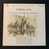 LP Virgil Fox 'Plays the John Wanamaker Organ - Philadelphia' (1964) VG+/VG+ classical vinyl record