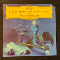 LP Adolf Scherbaum 'Baroque Music For Trumpet Vol. 2' (1967) Deutsche Grammophon vinyl record