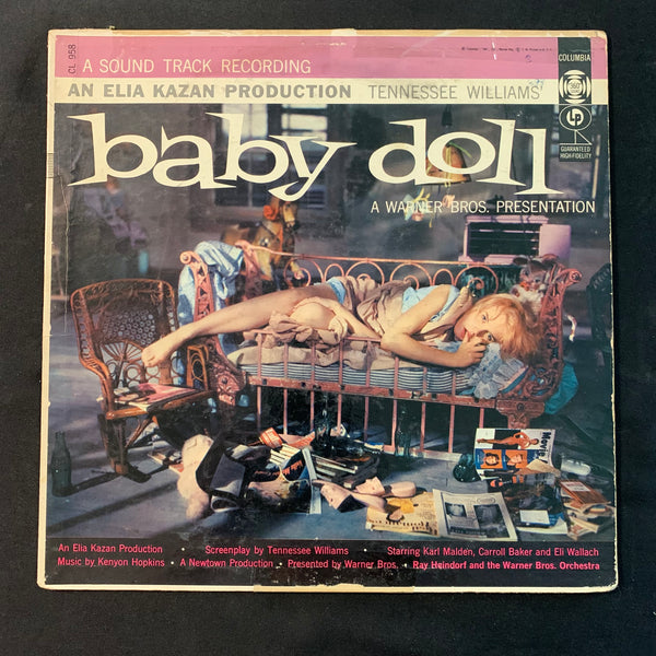 LP Baby Doll soundtrack (1957) VG/VG vinyl record Elia Kazan Tennessee Williams