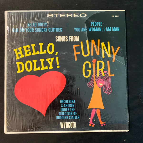 LP Songs From Hello Dolly and Funny Girl (1964) VG+/VG Wyncote budget show tunes vinyl record