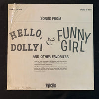 LP Songs From Hello Dolly and Funny Girl (1964) VG+/VG Wyncote budget show tunes vinyl record