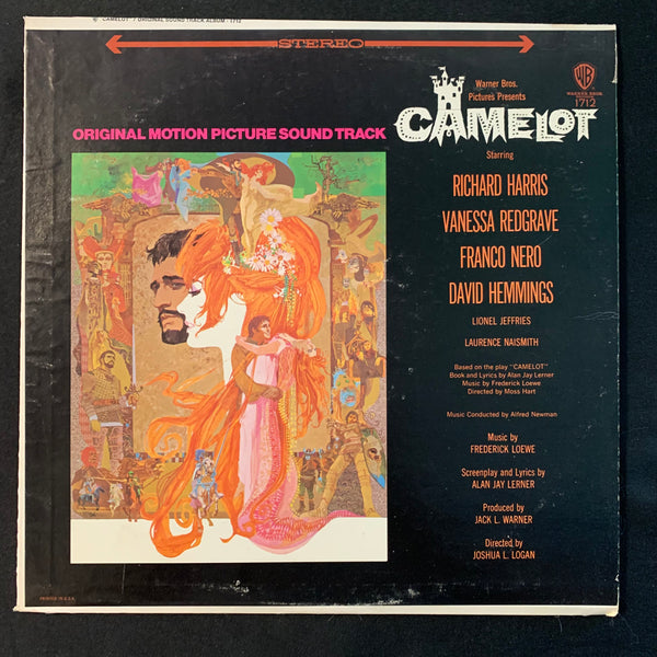 LP Camelot original motion picture soundtrack (1967) VG+/VG+ vinyl record