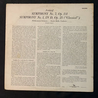 LP Prokofieff 'Symphony No. 7 Classical' (1957) VG/VG RCA Victor Red Seal vinyl record