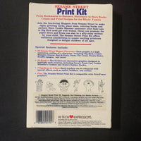 COMMODORE 64 Sesame Street Print Kit (1988) desktop publishing design Muppets NEW