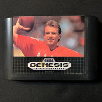 SEGA GENESIS Joe Montana Sports Talk Football (1992) sports video game cartridge