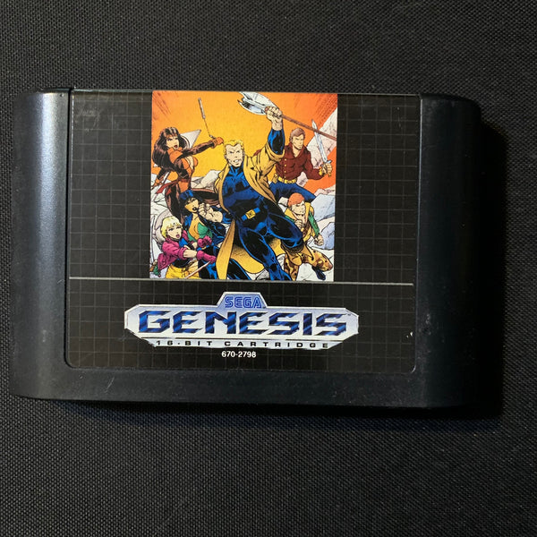 SEGA GENESIS Ex-Mutants (1992) tested video game cartridge