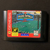 SEGA GENESIS College Football's National Championship II (1995) tested video game cartridge