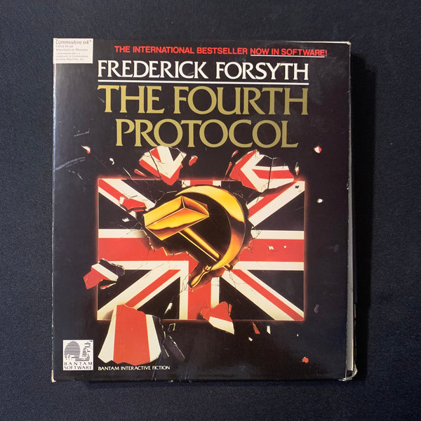 COMMODORE 64 The Fourth Protocol (1985) tested game disk boxed complete Bantam