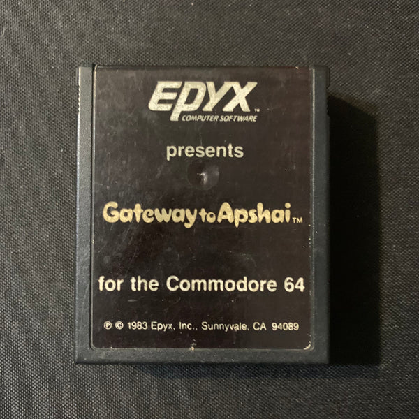COMMODORE 64 Gateway To Apshai (1983) Epyx tested cartridge RPG video game