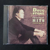 CD Doug Stone 'Greatest Hits Vol. 1' (1994) I'd Be Better Off (In a Pine Box)