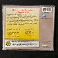 CD Everly Brothers 'In Concert (Live)' (2002) All I Have To Do Is Dream, Cathy's Clown