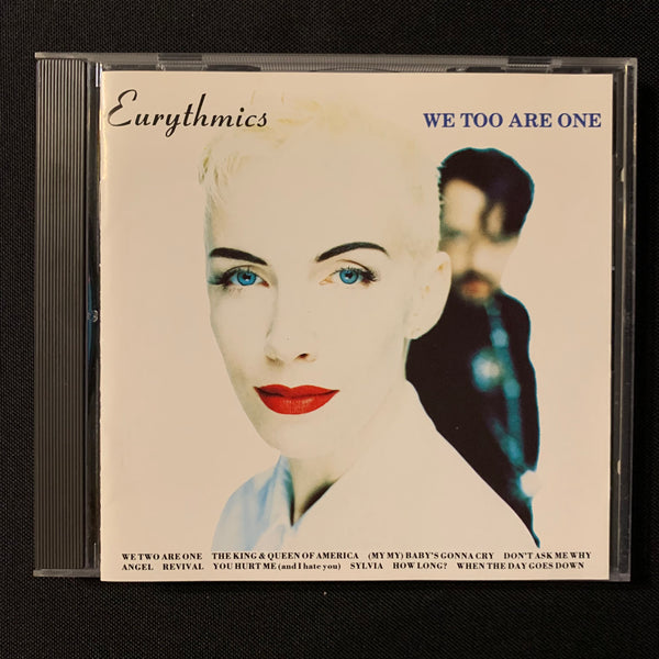CD Eurythmics 'We Too Are One' (1989) King and Queen of America