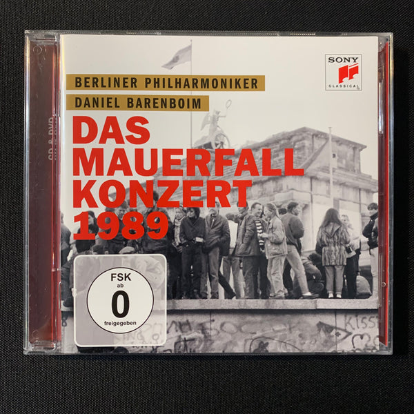 CD Das Mauerfall Konzert 1989, Daniel Barenboim, Berliner Philharmoniker (2014) CD+DVD