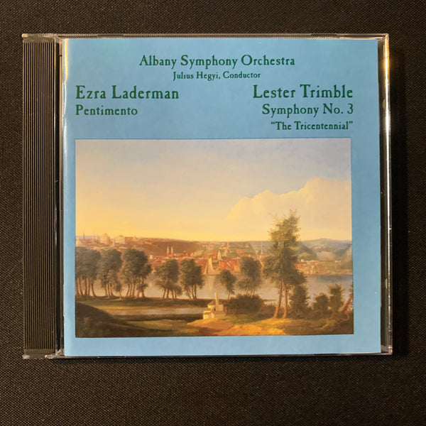 CD Albany Symphony Orchestra (1988) Ezra Laderman, Lester Trimble, modern classical