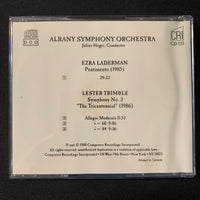 CD Albany Symphony Orchestra (1988) Ezra Laderman, Lester Trimble, modern classical