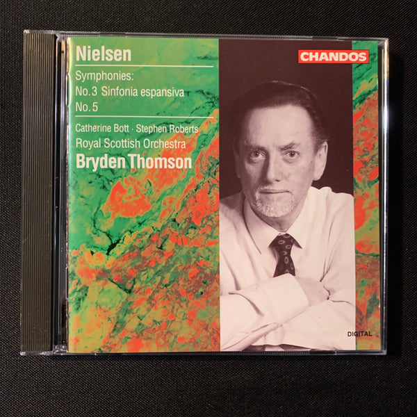 CD Nielsen 'Symphonies No. 3 and 5' (1992) Royal Scottish Orchestra, Bryden Thomson