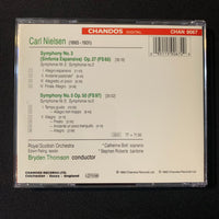 CD Nielsen 'Symphonies No. 3 and 5' (1992) Royal Scottish Orchestra, Bryden Thomson