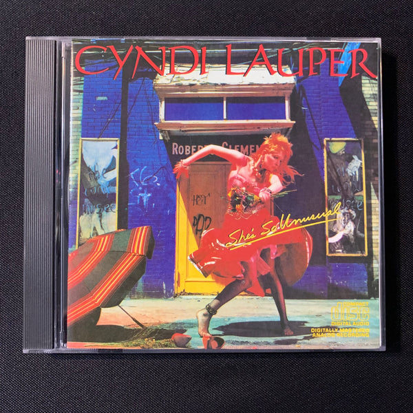 CD Cyndi Lauper 'She's So Unusual' (1983) Girls Just Wanna Have Fun, Time After Time