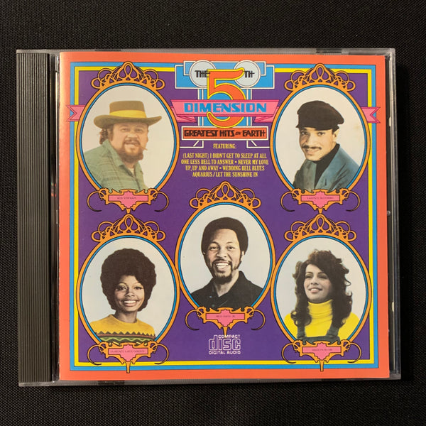 CD 5th Dimension 'Greatest Hits On Earth' (1972) Up Up and Away, Age of Aquarius