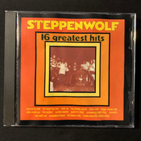 CD Steppenwolf '16 Greatest Hits' (1985) Born To Be Wild, Magic Carpet Ride