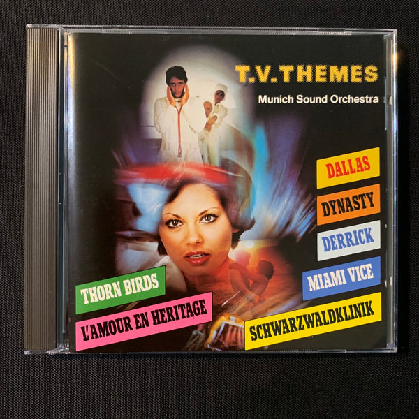 CD Munich Sound Orchestra 'TV Themes' (1986) Dallas, Miami Vice, Schwarzwaldklinik
