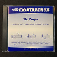 CD Donnie McClurkin, Yolanda Adams 'The Prayer' (2003) Mastertrax accompaniment tracks