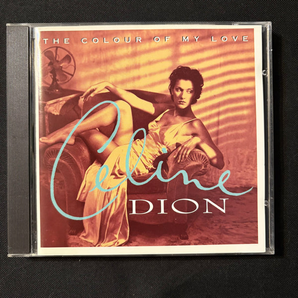 CD Celine Dion 'Colour Of My Love' (1993) The Power of Love, Misled, Think Twice