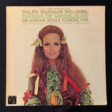 LP Ralph Vaughan Williams 'Variations on Greensleeves' (1970) VG+/VG vinyl record