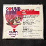 CD Sound Bites: Embrace-a-bull Love Songs (1997) Percy Sledge, Tom Jones, Shirelles, Frankie Avalon