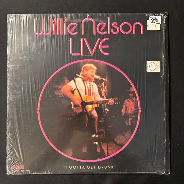 LP Willie Nelson 'Live' (1976) VG+/VG+ country vinyl record
