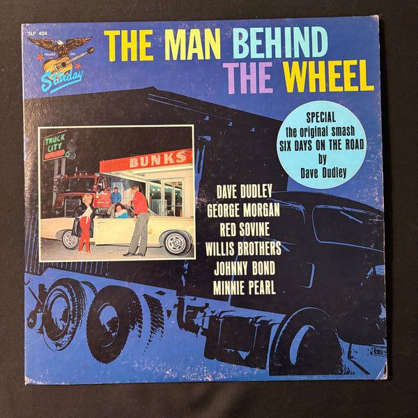 LP Man Behind the Wheel (1967) VG/VG truck driving country Dave Dudley Red Sovine