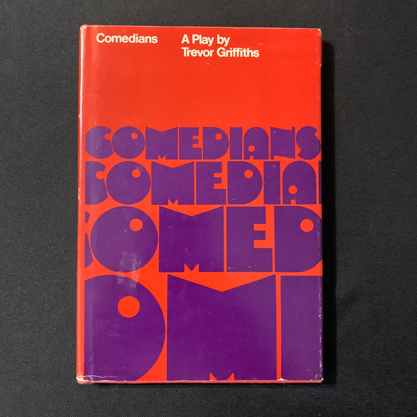 BOOK Trevor Griffiths 'Comedians' (1976) HC London play nature of laughter comedy