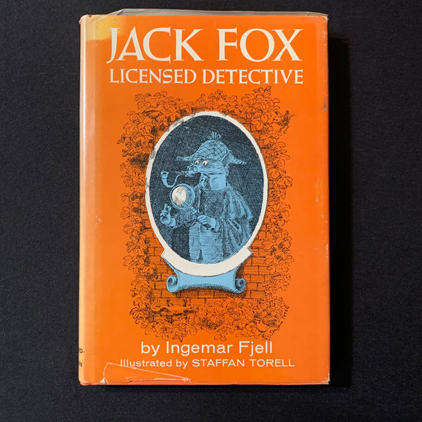 BOOK Ingemar Fjell 'Jack Fox: Licensed Detective' (1968) HC Staffan Torell kids fiction