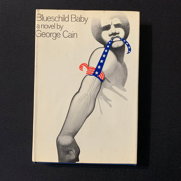 BOOK George Cain 'Blueschild Baby' (1970) HC drug addiction African American fiction