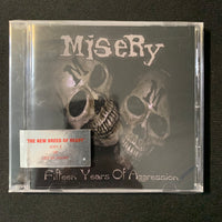 CD Misery 'Fifteen Years of Aggression' (2008) Long Island US death metal metalcore