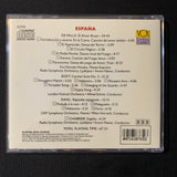 CD Espana (1998) De Falla, Bizet, Ravel, Chabrier, Spanish themed classical music