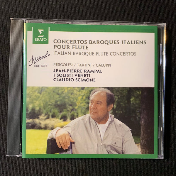 CD Italian Baroque Flute Concertos (2006) Jean-Pierre Rampal, Martini, Galuppi, Pergolesi