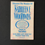 BOOK Kathleen W. Woodiwiss 'Sampler' (1992) PB Discover the Wonder of... excerpts