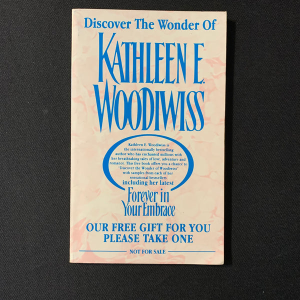 BOOK Kathleen W. Woodiwiss 'Sampler' (1992) PB Discover the Wonder of... excerpts