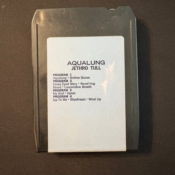 8 TRACK TAPE Jethro Tull 'Aqualung' (1971) possible bootleg cartridge plain label