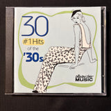 CD 30 #1 Hits of the 30s (2004) 2-disc Duke Ellington, Guy Lombardo, Cab Calloway, Kate Smith