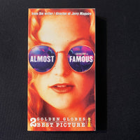 VHS Almost Famous (2001) Billy Crudup, Frances McDormand, Kate Hudson