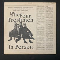 LP The Four Freshmen 'In Person' (1958) VG+/VG+ vinyl folk pop