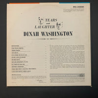 LP Dinah Washington 'Tears and Laughter' (1962) VG+/VG+ Quincy Jones vinyl easy listening